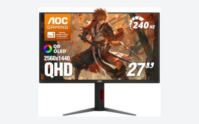 AOC Q27GAZDV Review: 27-inch QHD QD-OLED with 240Hz and an Adjustable Stand