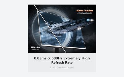 Best 500Hz Monitor: Five QD-OLED and LCD Listings Compared by Ports and Bandwidth (2026)